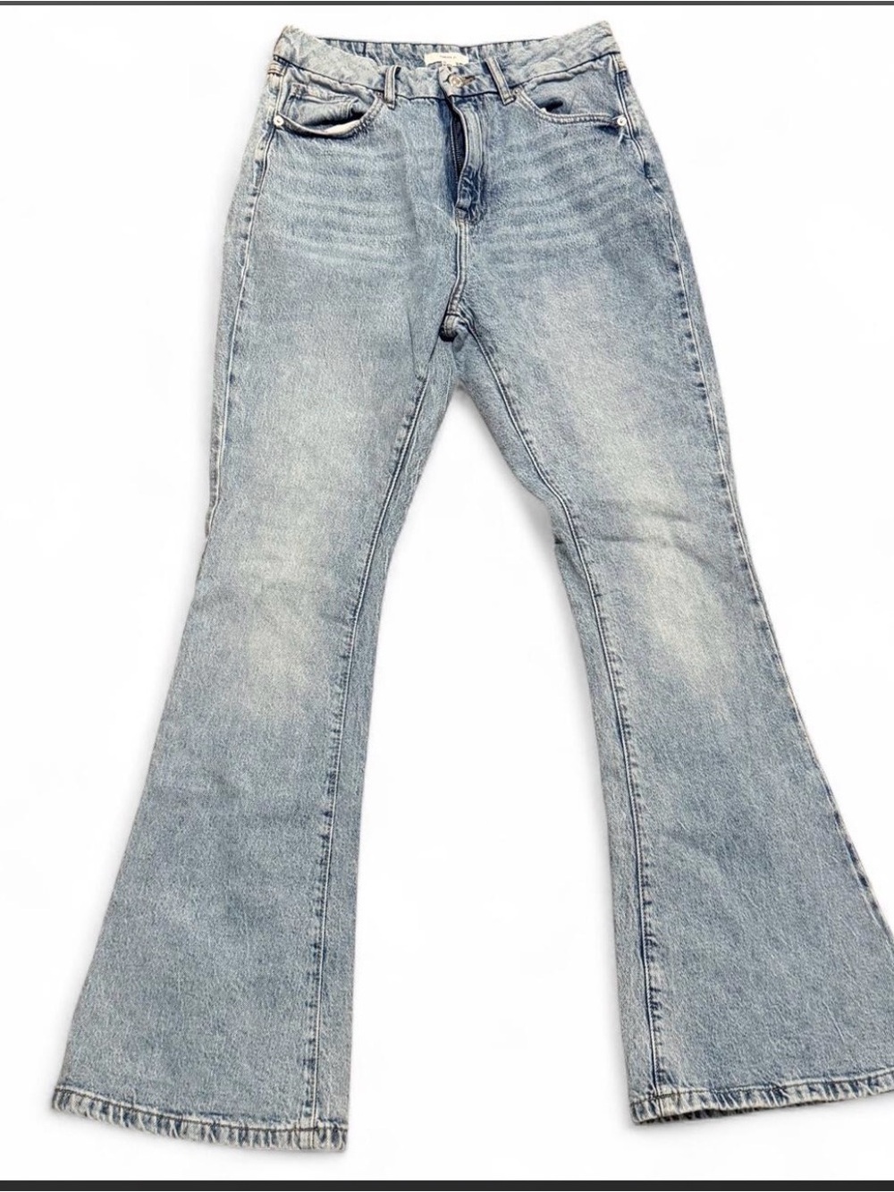 Forever 21 Light Blue Flare Jeans